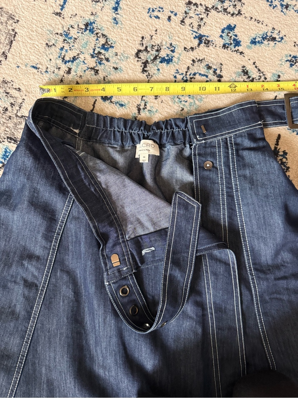 Anthropology pilcro Denim Wrap Skirt - Picture 5 of 8